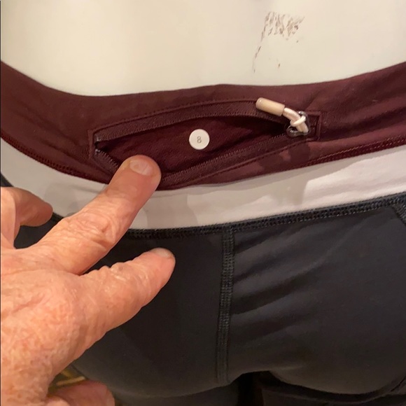 Lululemon Athletics Women Sport Jogging Pants zipper in back  size 8 - Picture 2 of 15